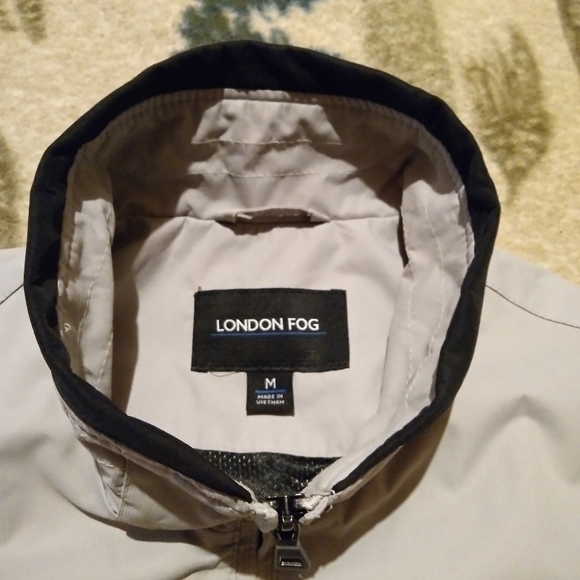 London Fog Mens Jacket size Medium EUC - Picture 5 of 10